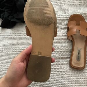 Steve Madden Tan Women's Slide Sandals